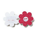 Flower Style 11 Shaped Seed Paper Enclosure Card